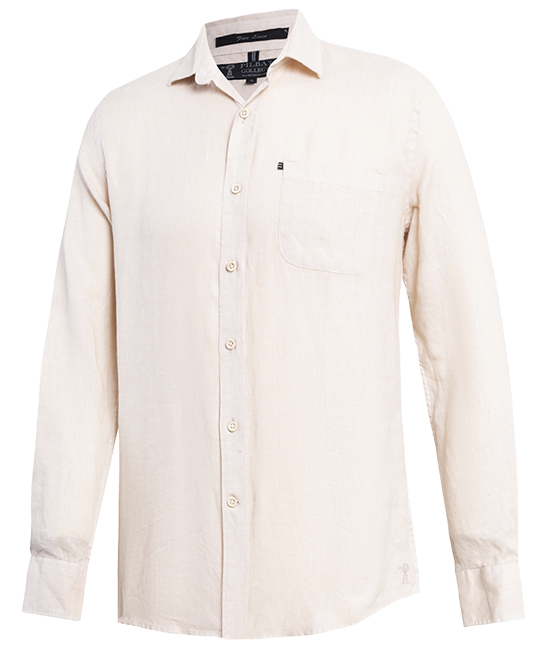 Pilbara - Womens Florence Classic Linen Long Sleeve Shirt - Atoll